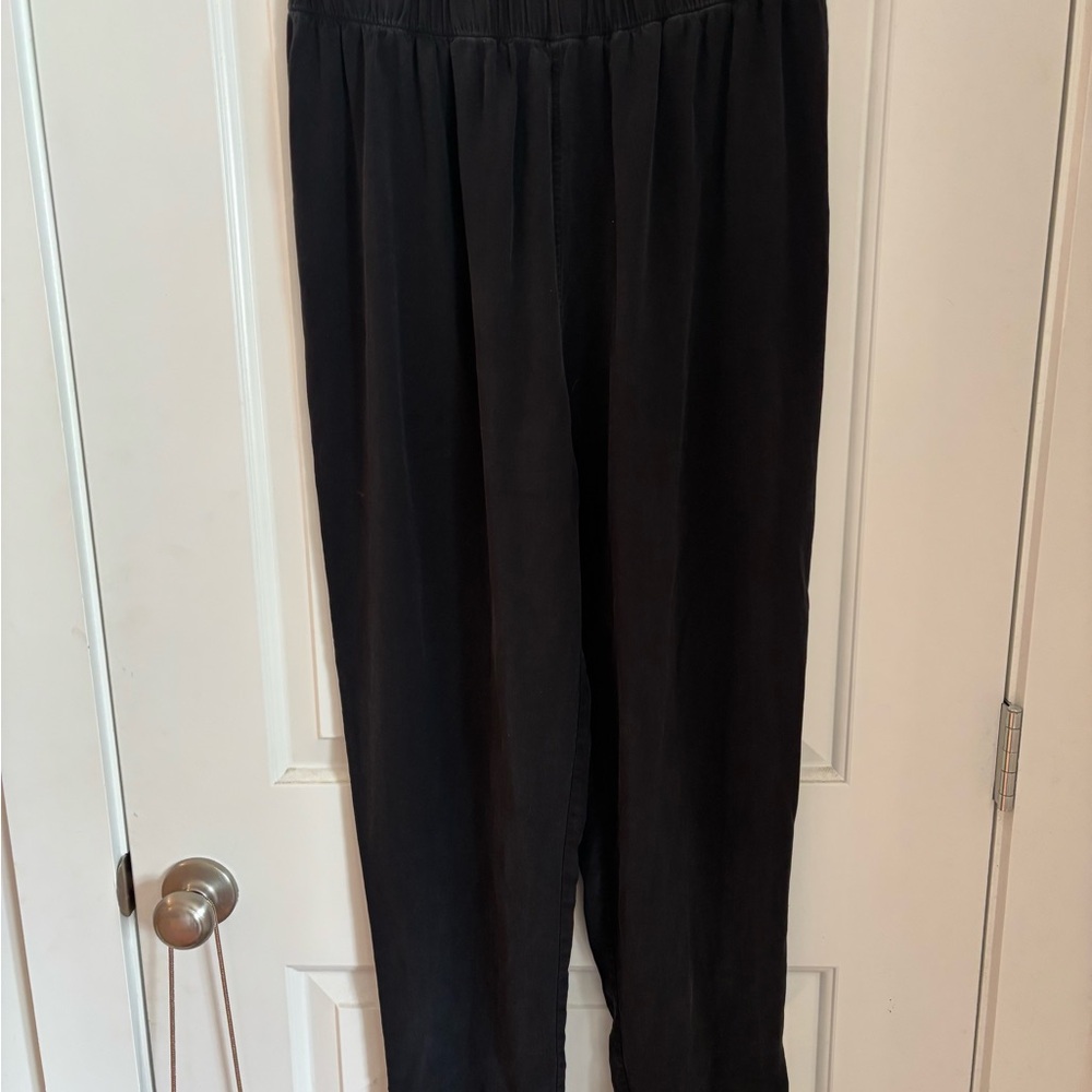 Elizabeth Suzann Black Silk Pants XL-T